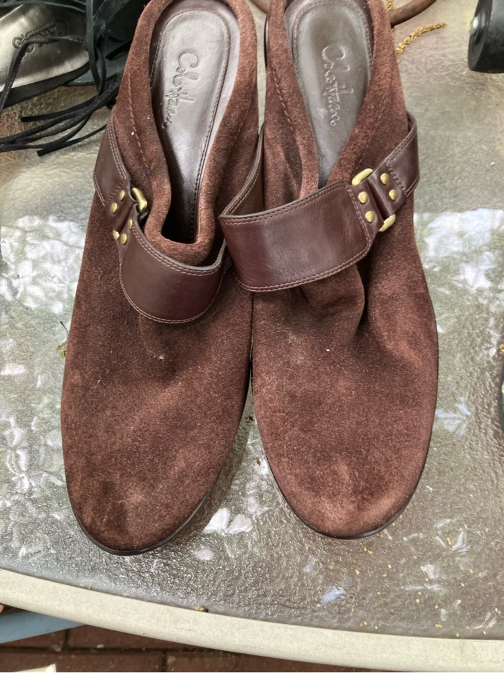 Beautiful mules brown color